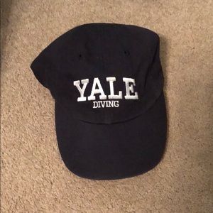 Yale diving baseball cap